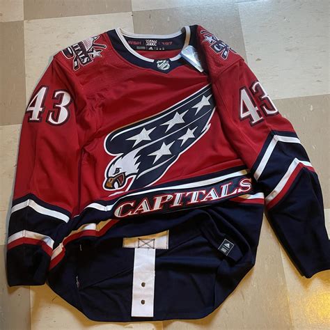 fake vs authentic washington hockey adidas jersey